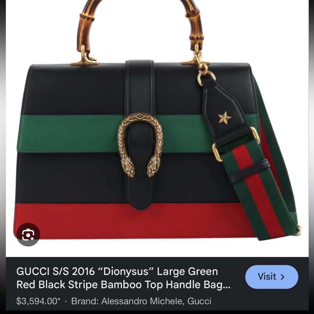 Gucci dinosaurs 🦖 big bag ❤️💚🖤